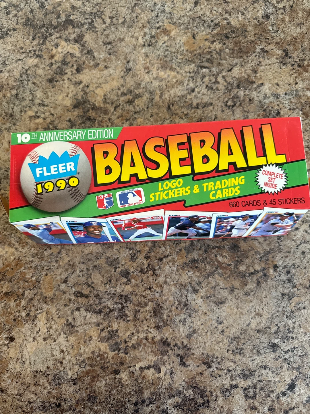 Fleer 1990 10th Anniversary Edition Baseball Trading Cards