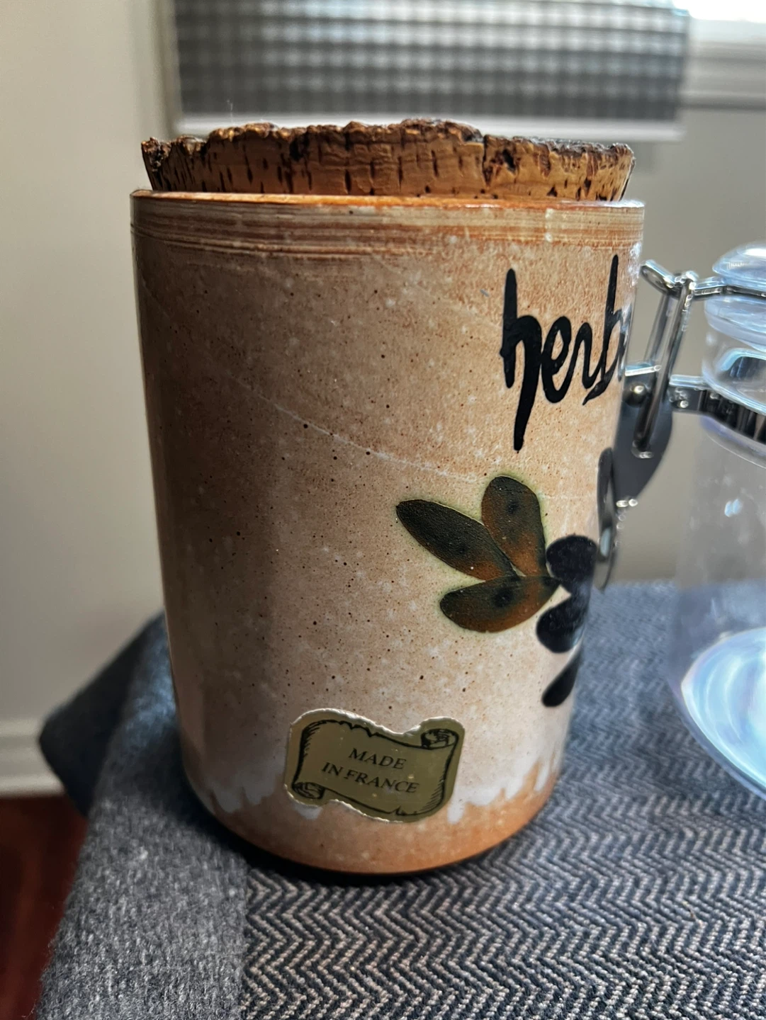 Set of 5 Vintage Herb Jars - photo 4