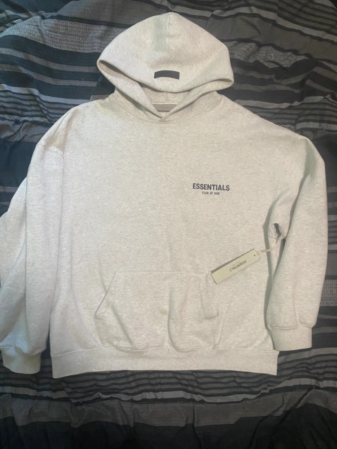 Light Oatmeal Essentials Hoodie
