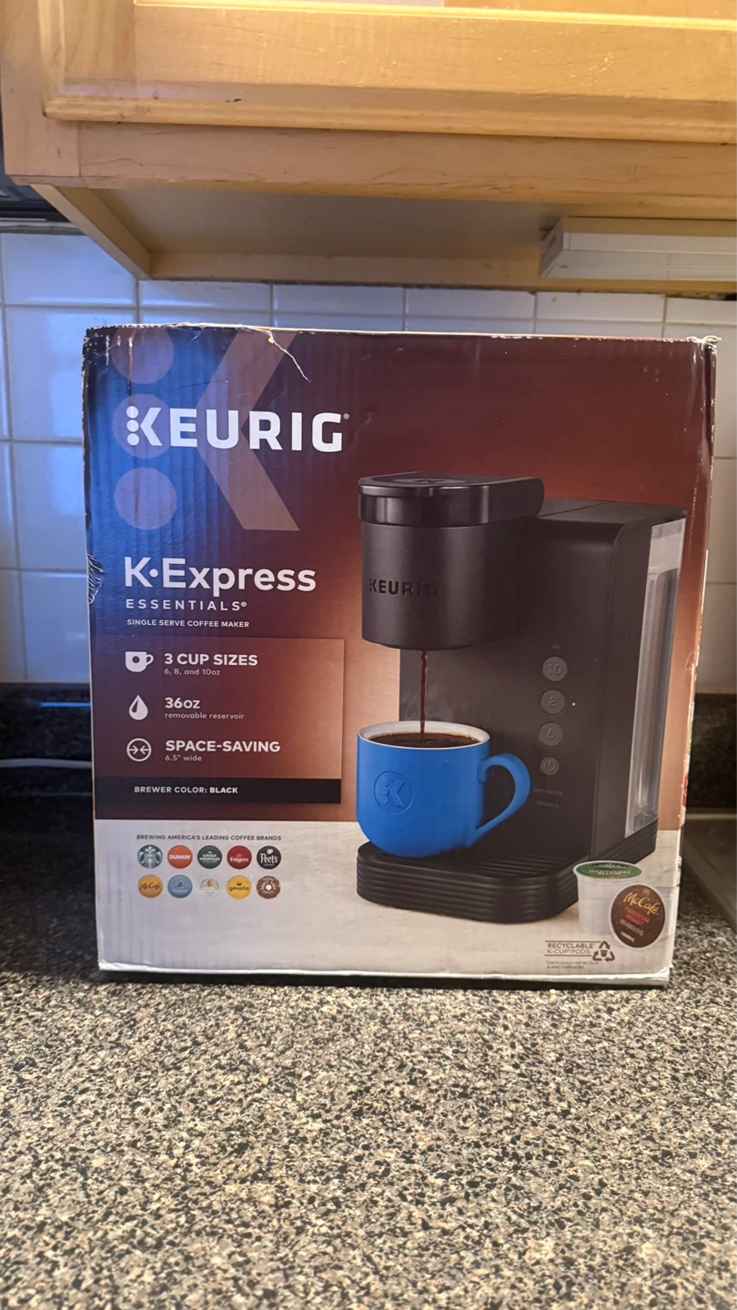 Keurig K-Express Essentials Single Serve Coffee Maker - Black - photo 3