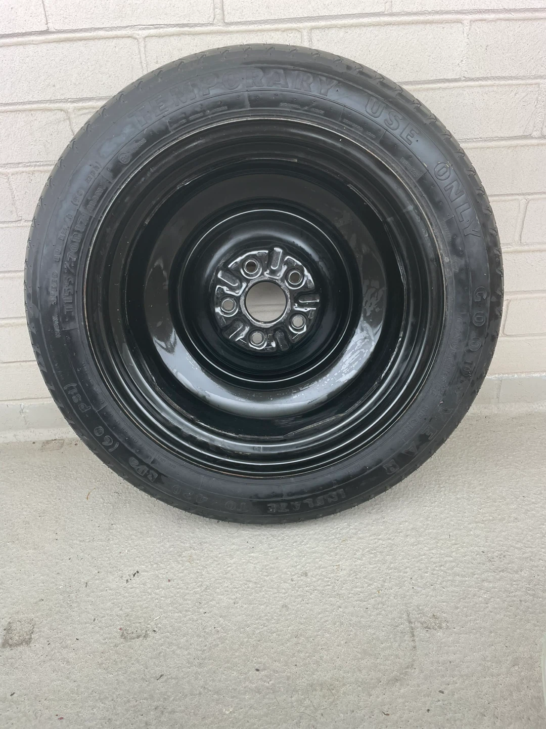 Temporary Spare Tire