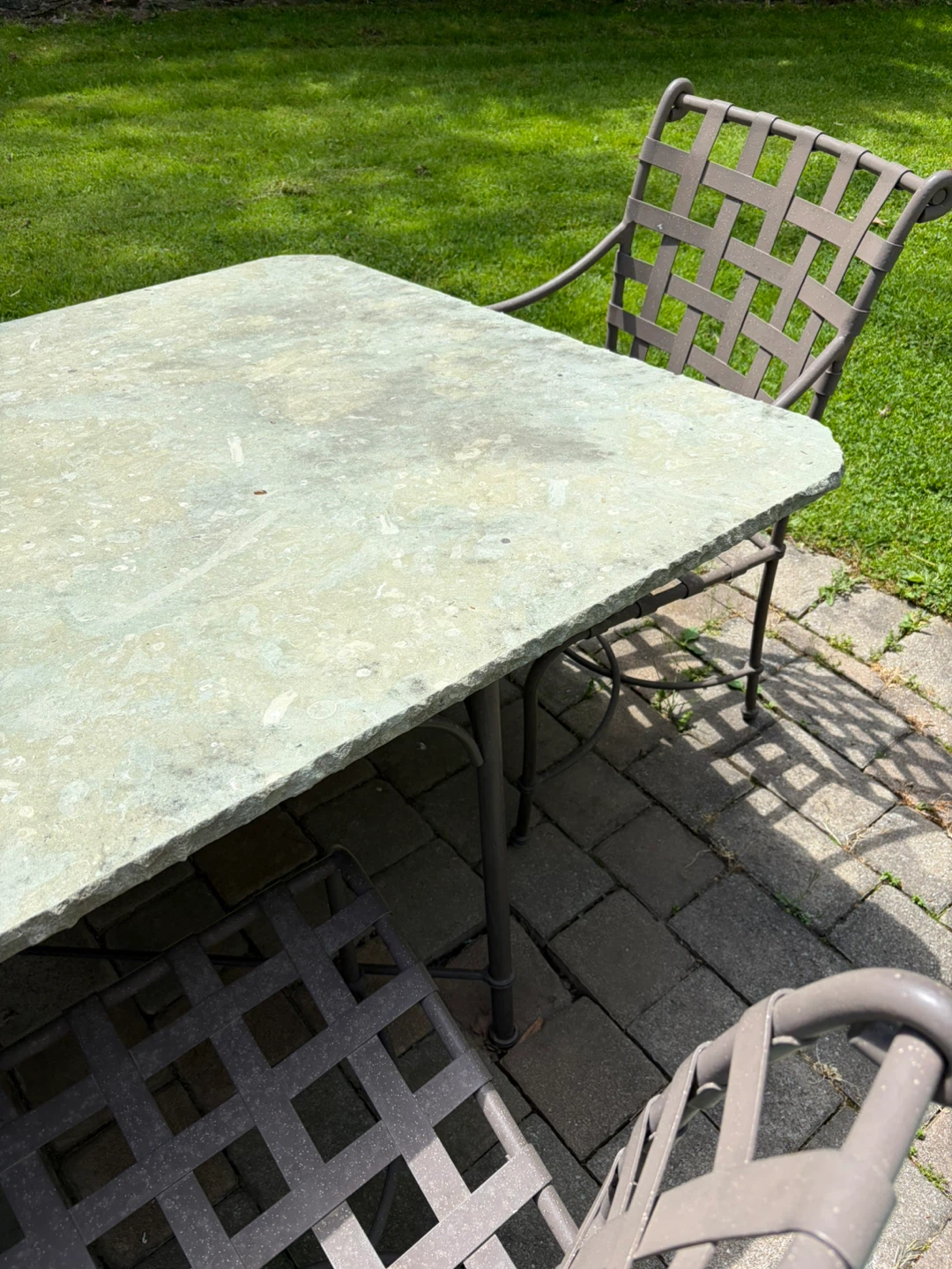 Natural Slate Stone Top for Table - photo 2