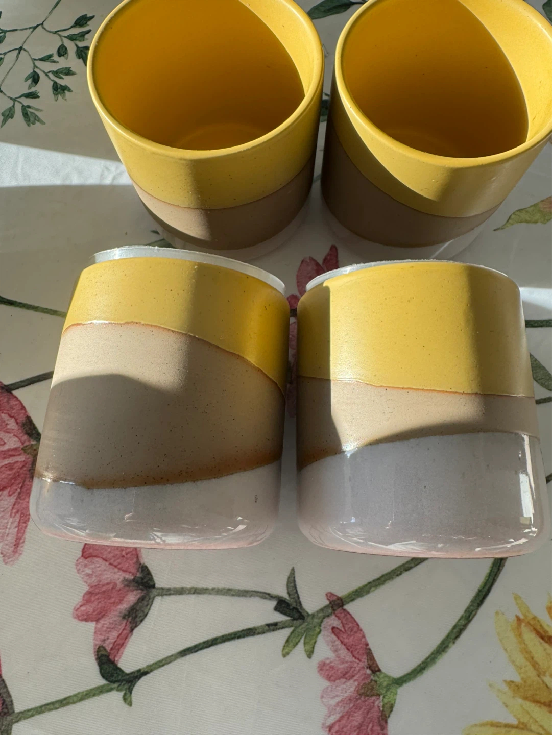 Set of 4 Ceramic Planters - photo 3