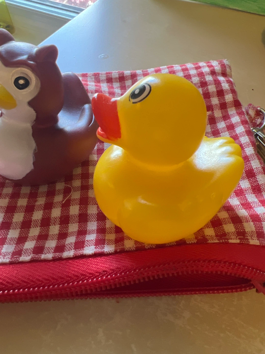 Rubber Duck and Owl Bath Toy Set - photo 2