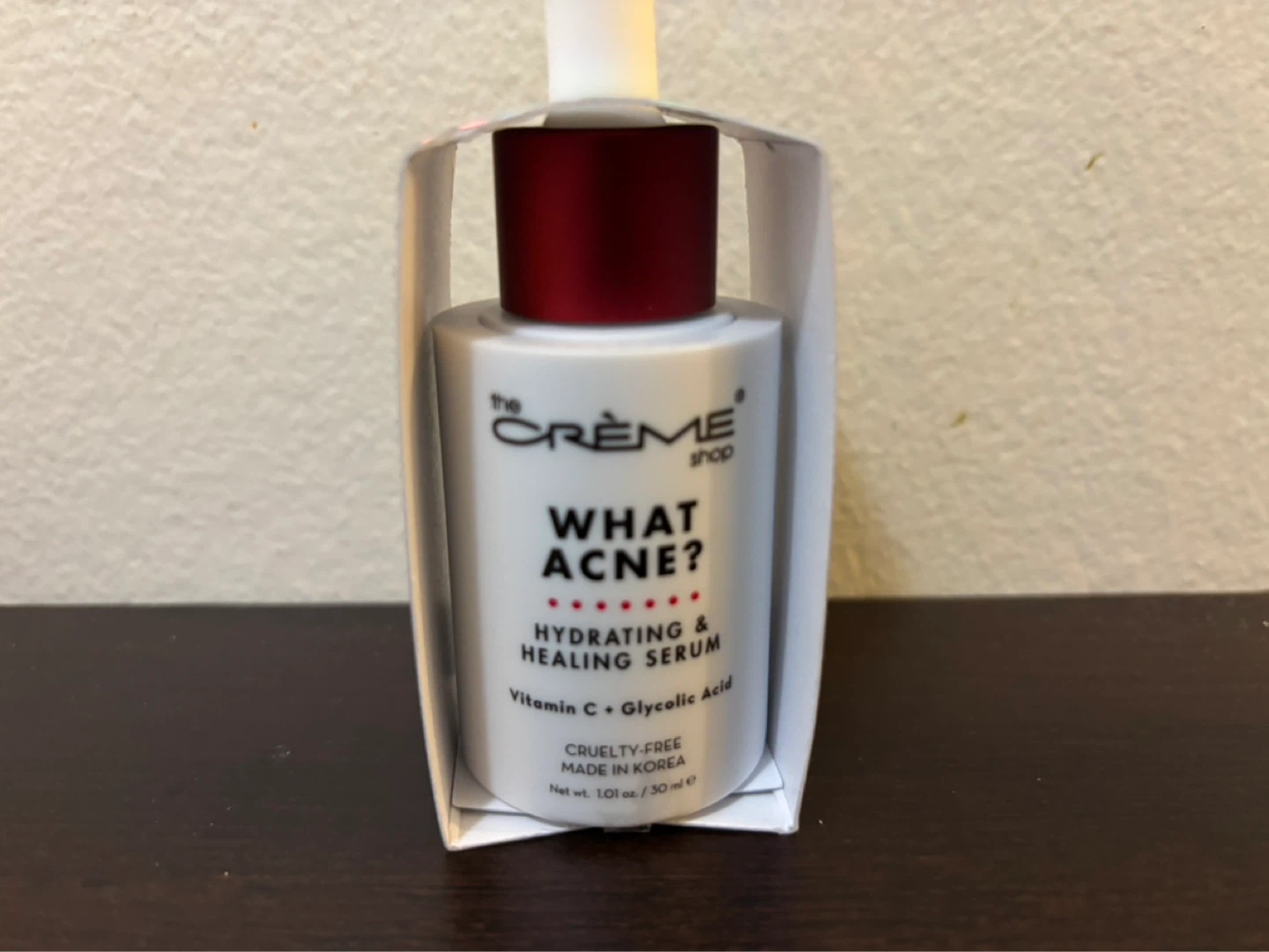 NEW-The Crème Shop WHAT ACNE? Hydrating & Healing Serum