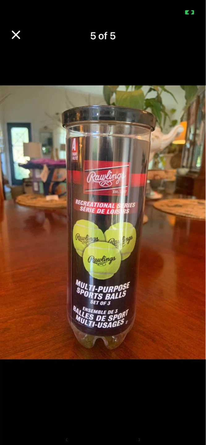 Rawlings Multi-Purpose Sports Balls - Set of 3