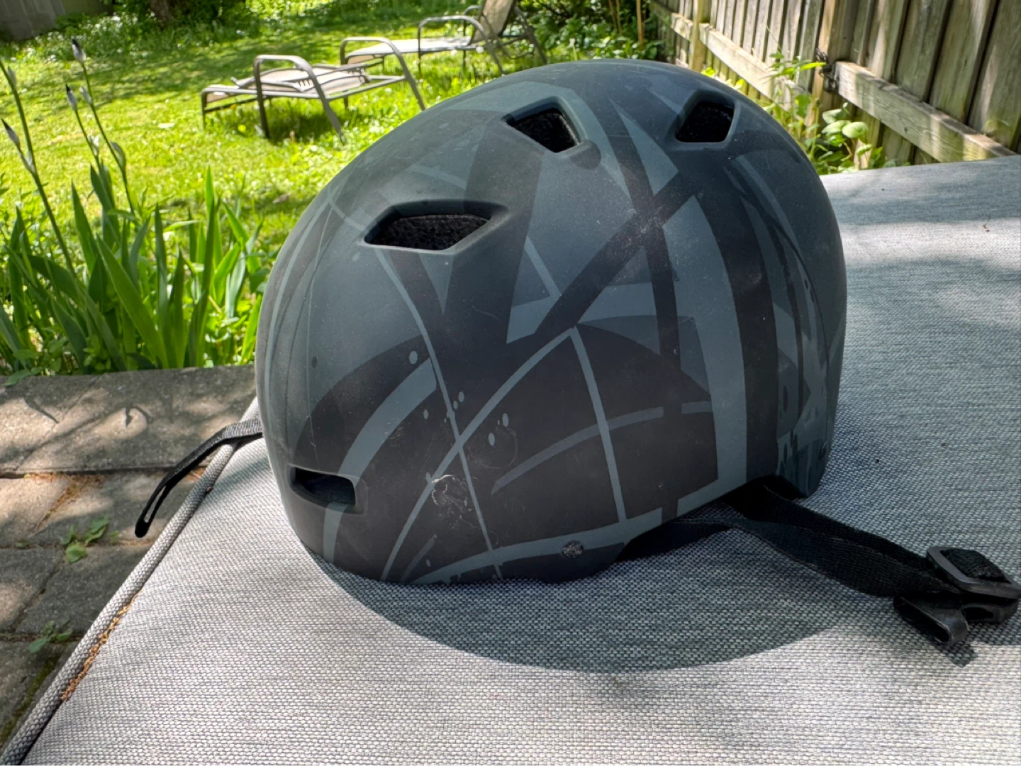 Matte Black Skate/BMX Helmet – Adult Size