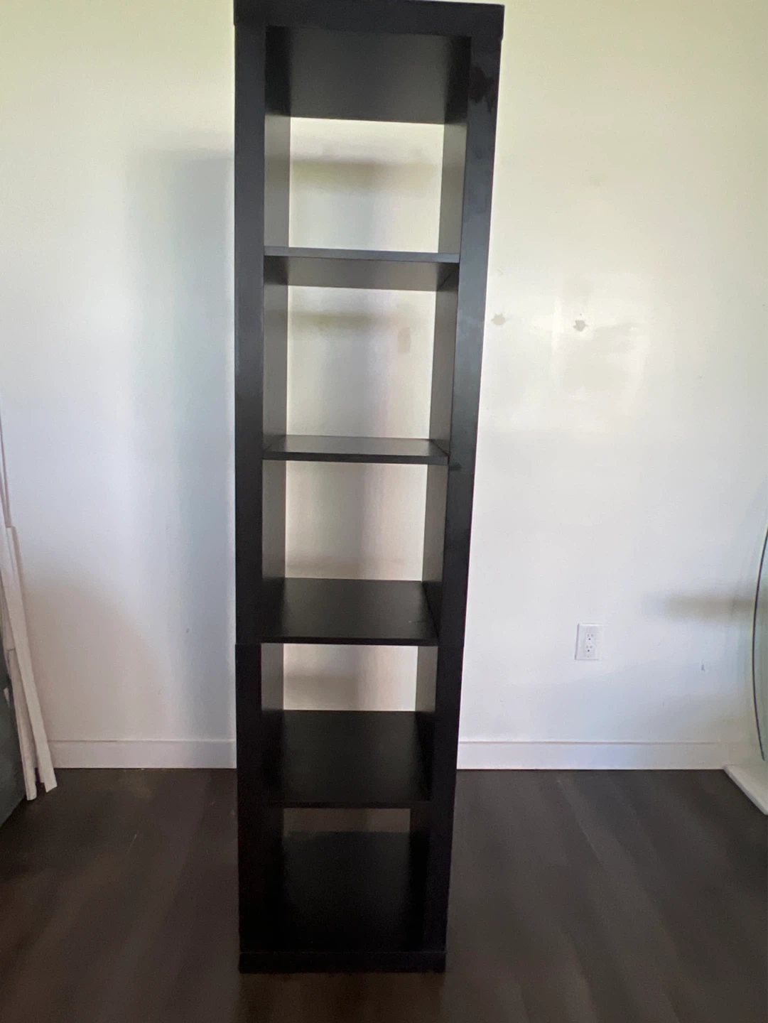 Set of 2 black cube shelving units - photo 2