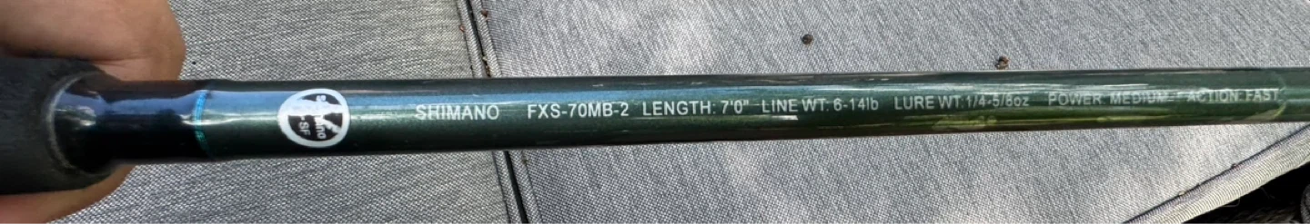 Shimano Fishing Rod & Reel Combo – 7’ Medium Fast - photo 3