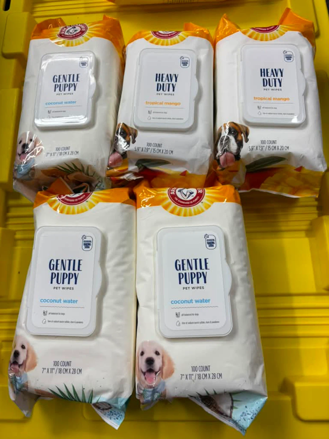 Gentle Puppy & Heavy Duty Pet Wipes - 5 Packs - photo 4