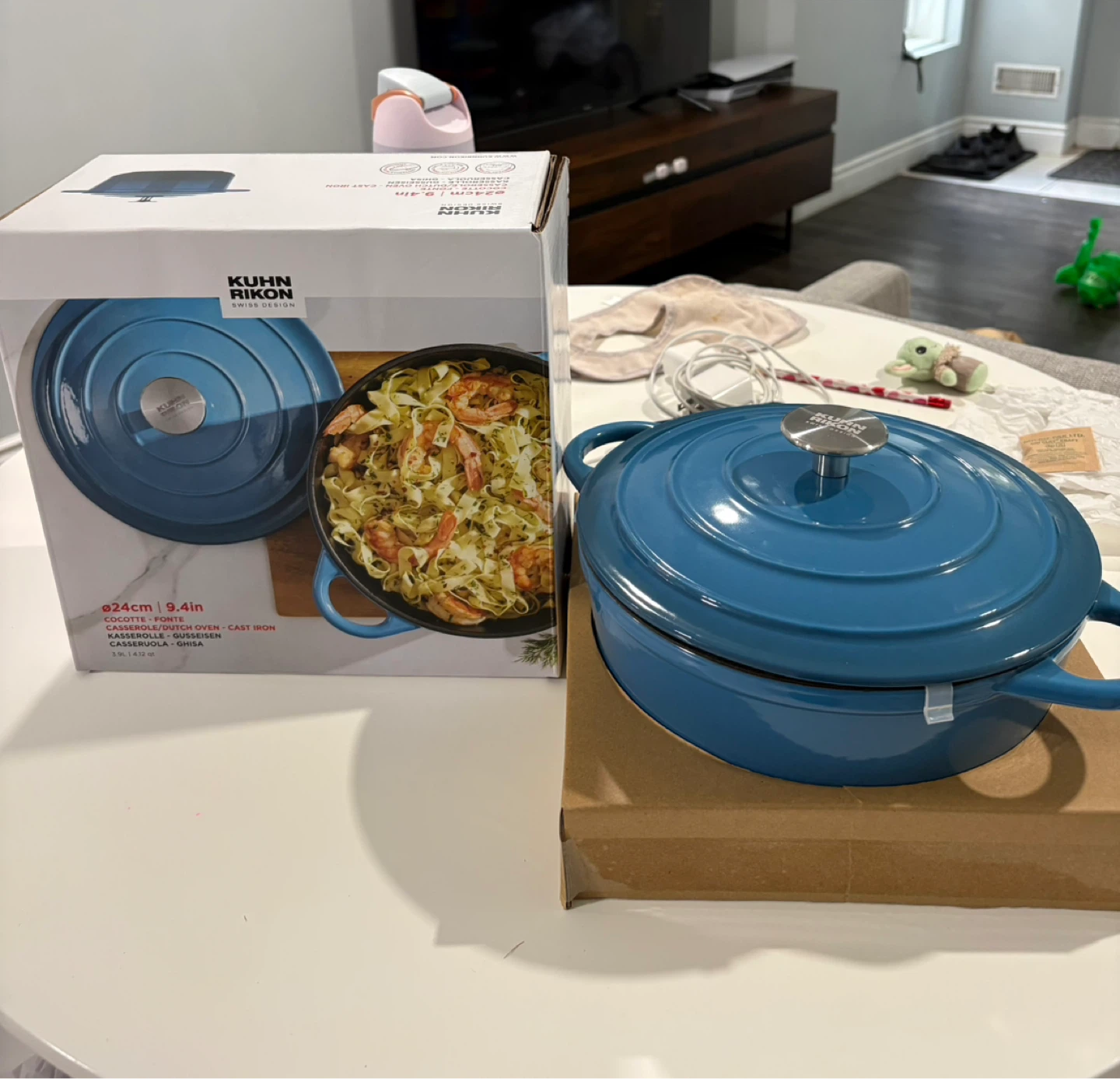 Kuhn Rikon Blue Dutch Oven 24cm | 9.4 inch