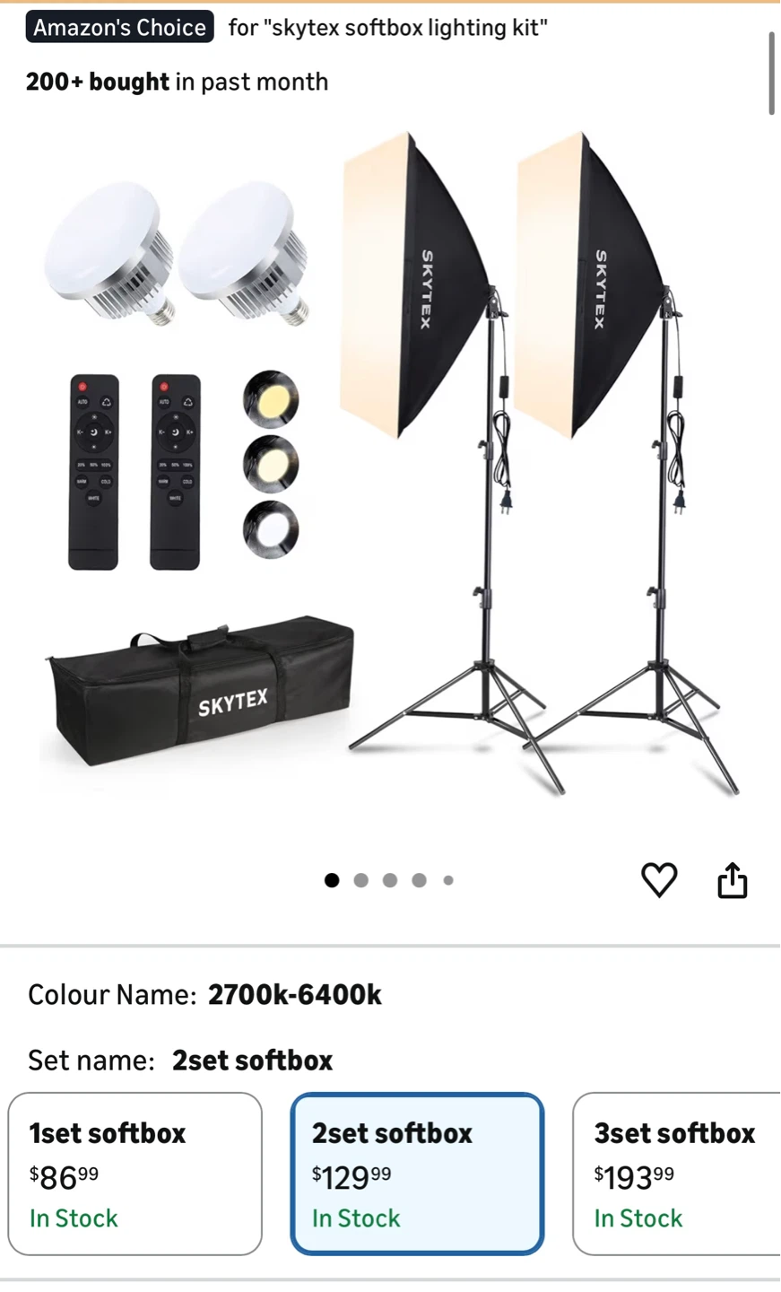 Softbox Lighting Kit