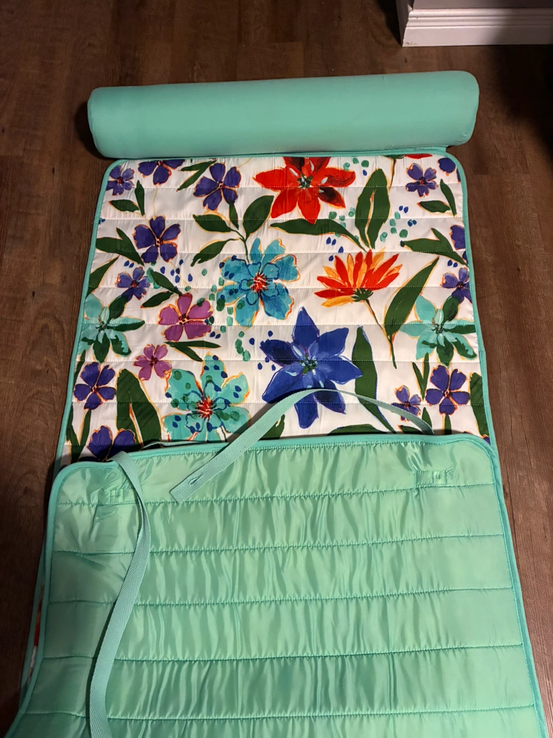 Indigo Brand Like New Beach Mat & Pillow