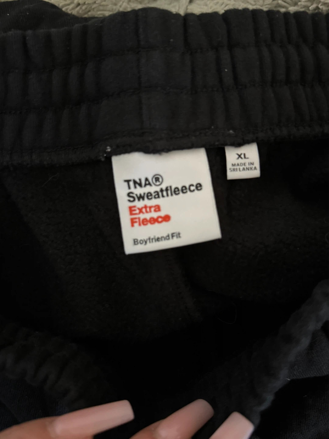XL TNA Sweatfleece Extra Fleece Boyfriend Fit Sweatpants XL - photo 2