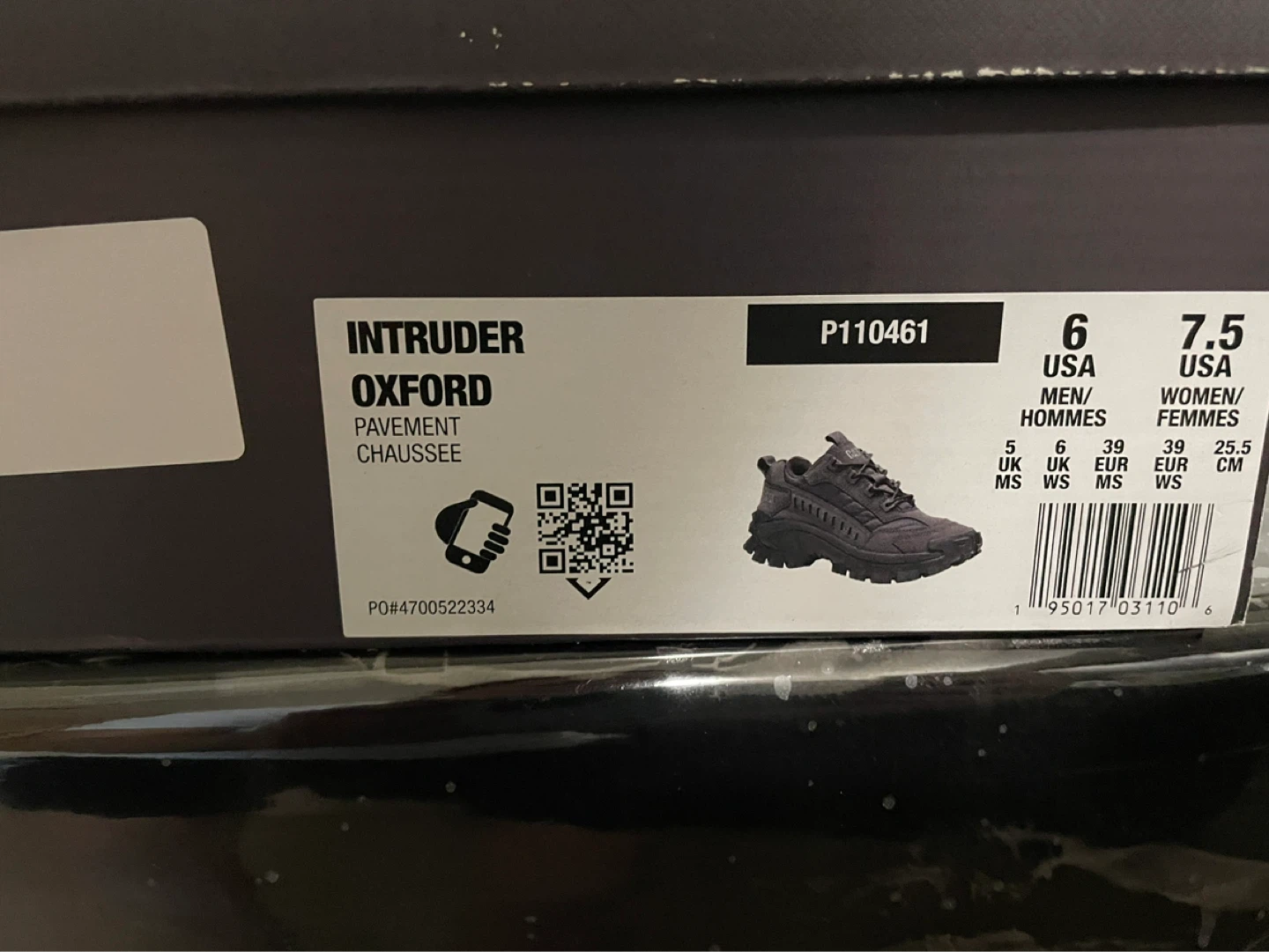Caterpillar Intruder Oxford Shoes - Grey - photo 2