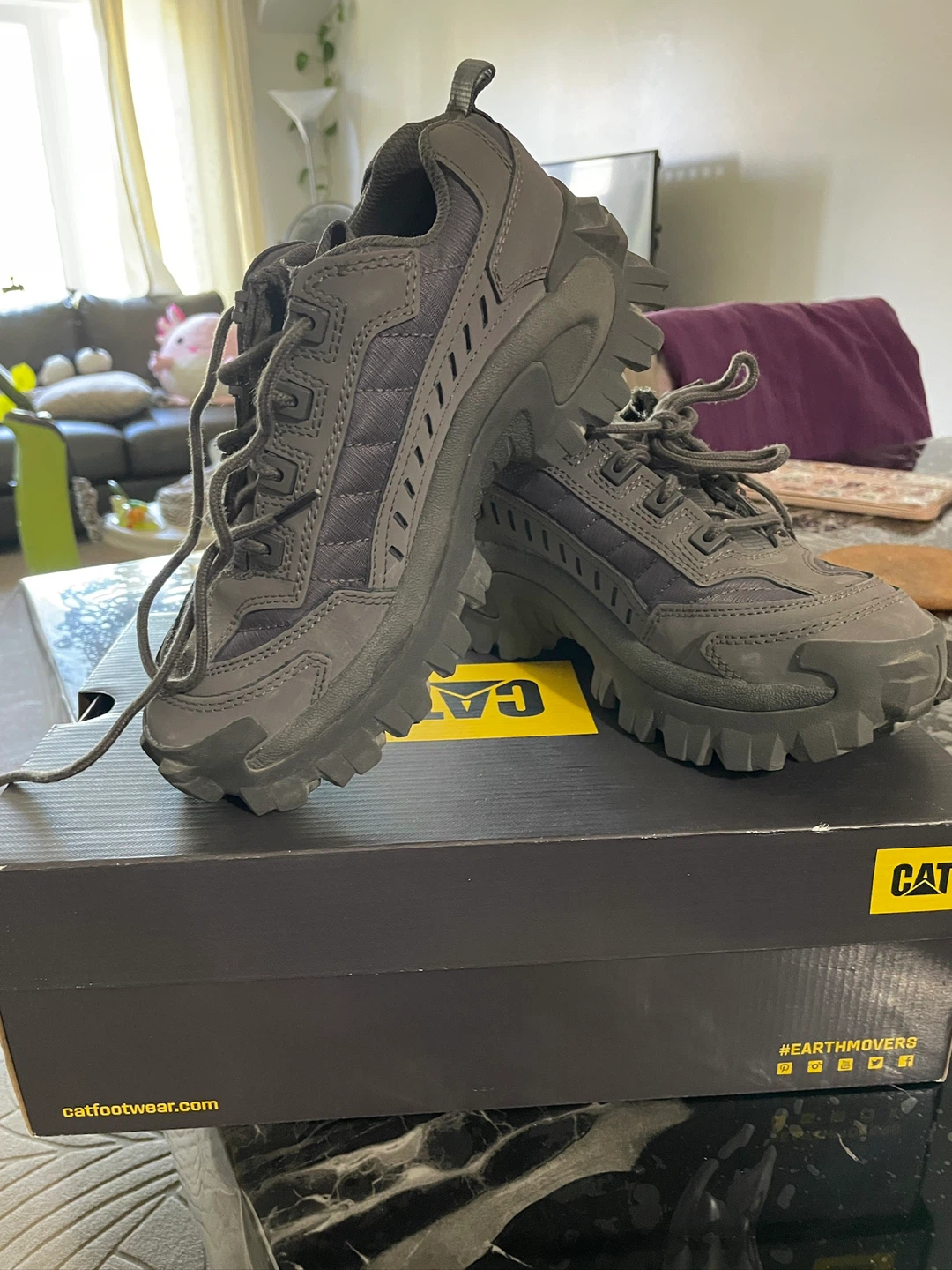 Caterpillar Intruder Oxford Shoes - Grey - photo 3