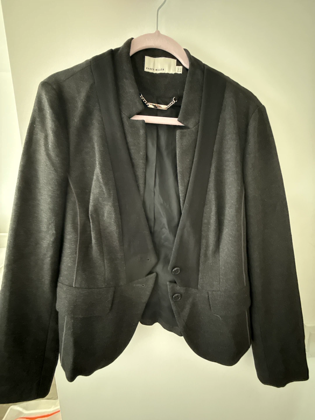 Karen Millen Grey Blazer - UK 14