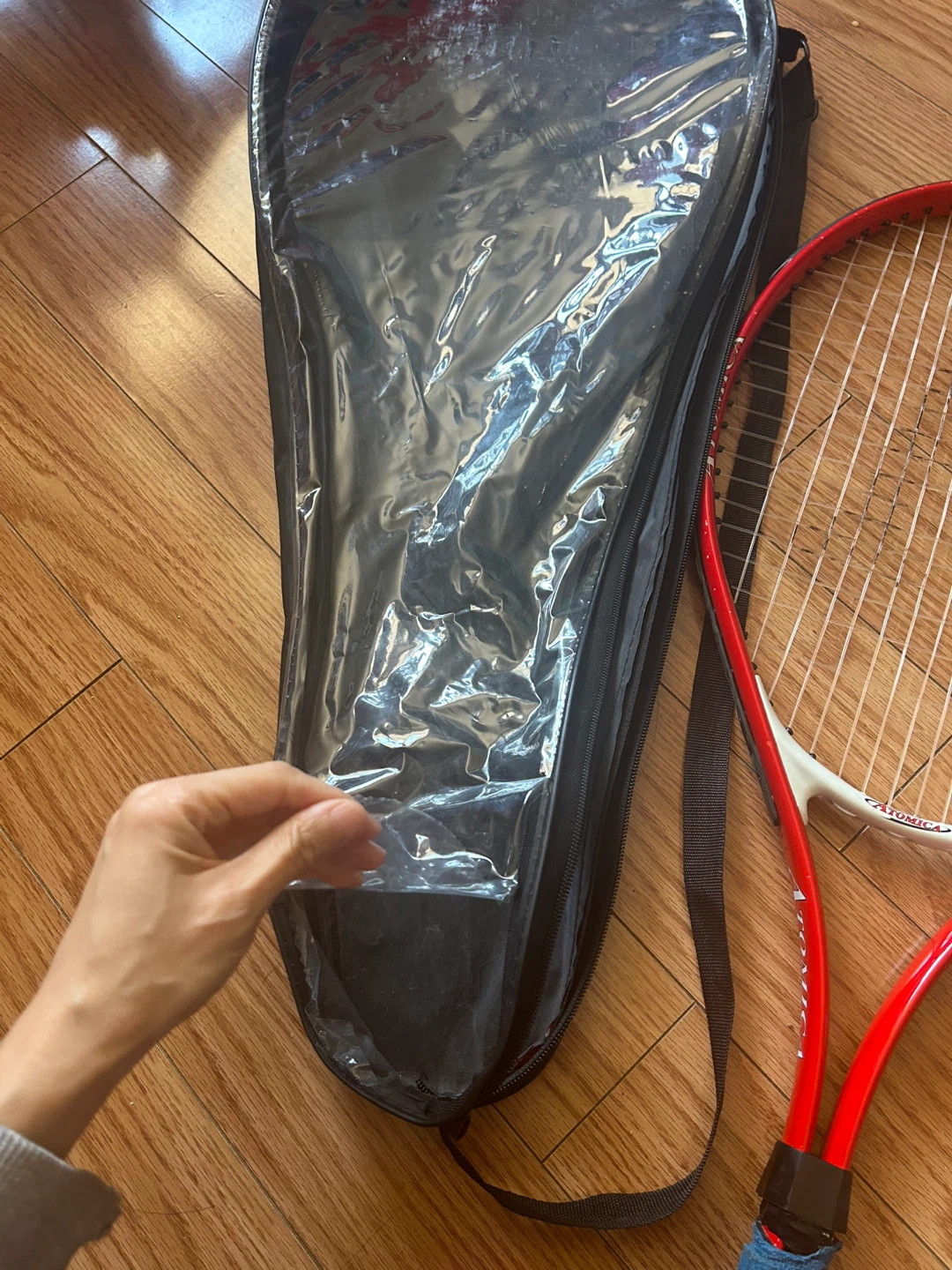 2x Atomica Tennis Racquets with Bag - photo 5
