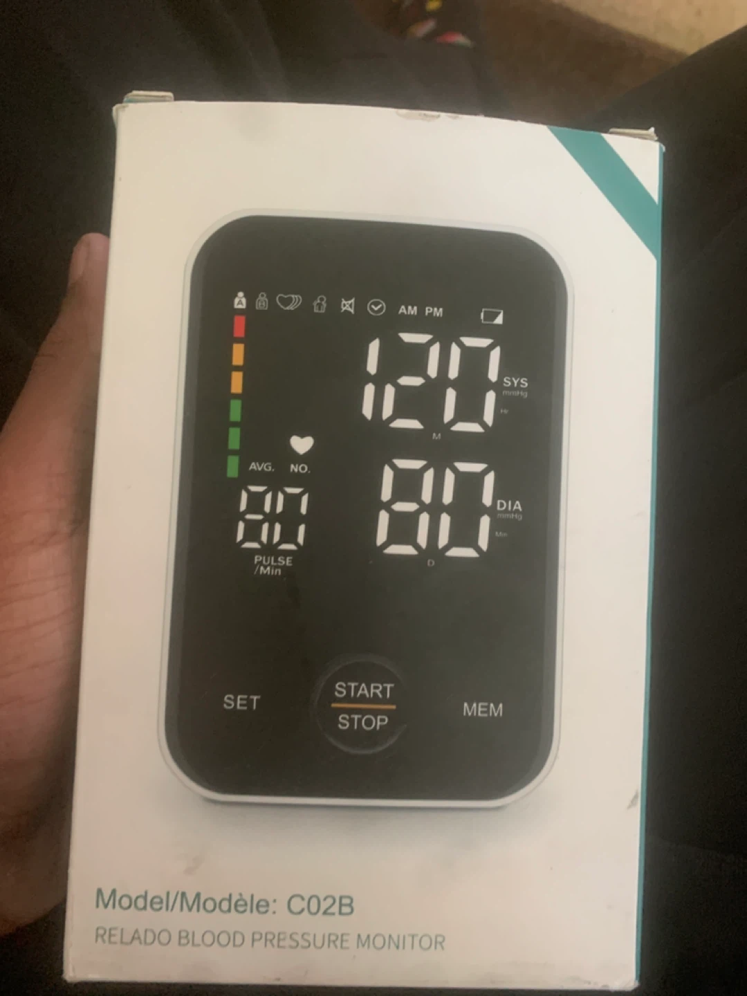 Relado Blood Pressure Monitor C02B