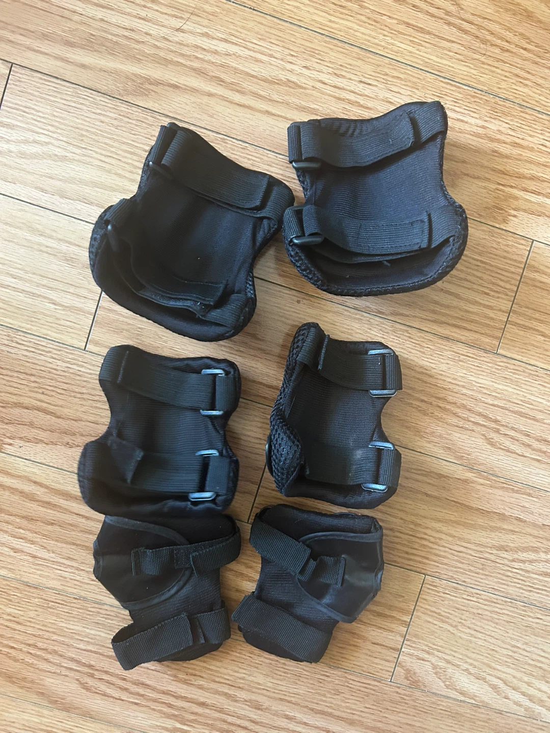 Black Protective Gear Set - Elbow, Knee, and Wrist Pads - photo 2