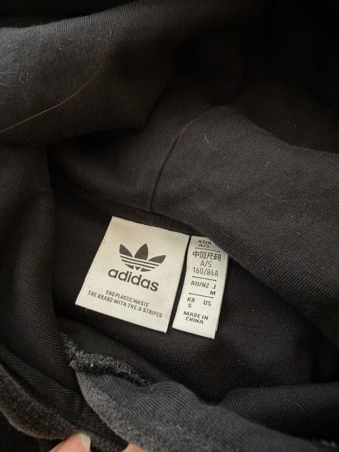 Adidas Velour Tracksuit Hoodie & Pants Set - photo 3