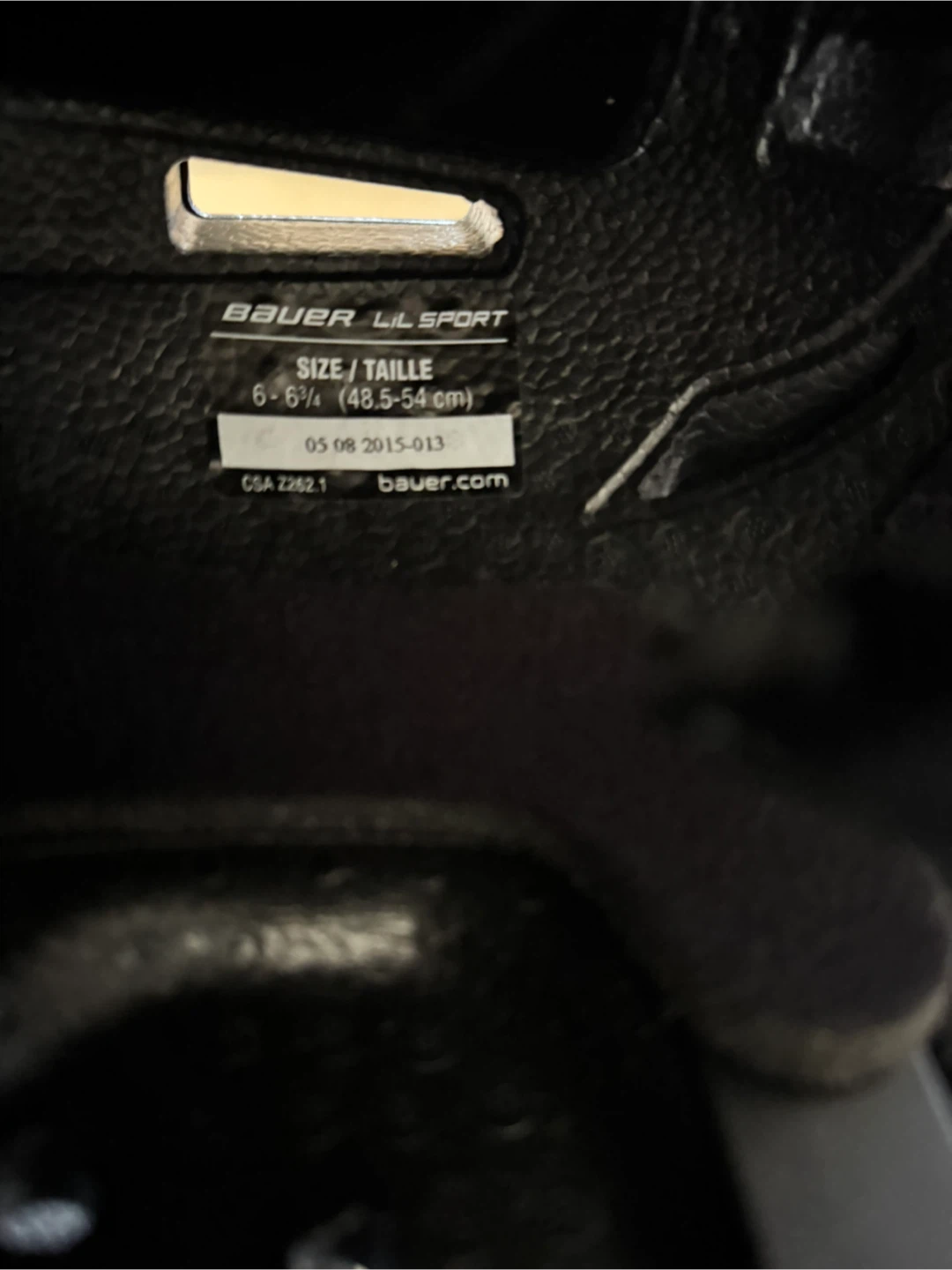 Bauer Lil Sport Hockey Helmet with Cage - photo 3