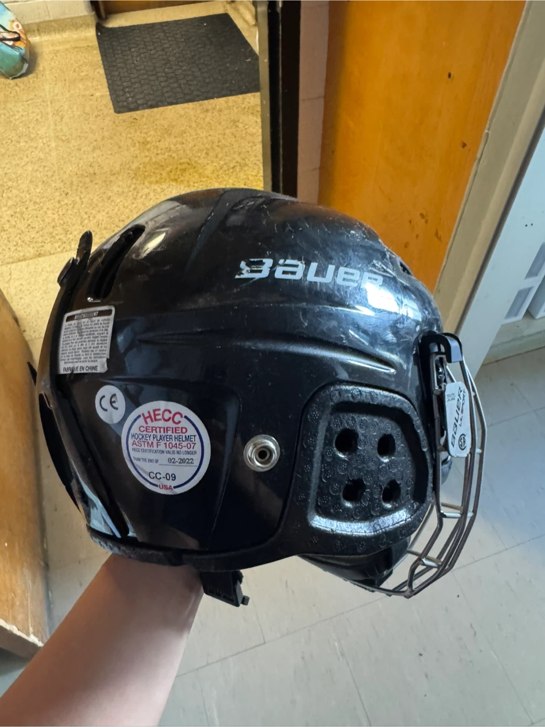 Bauer Lil Sport Hockey Helmet with Cage - photo 2