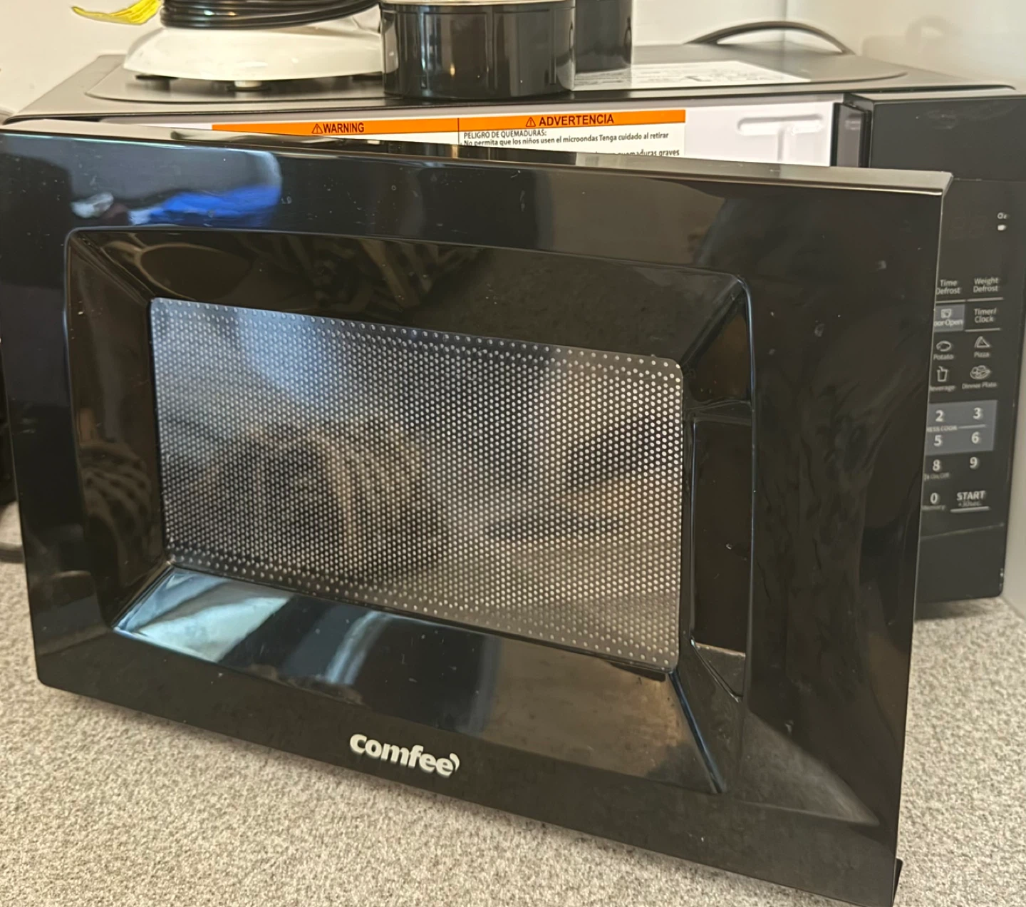 Comfee Black Microwave