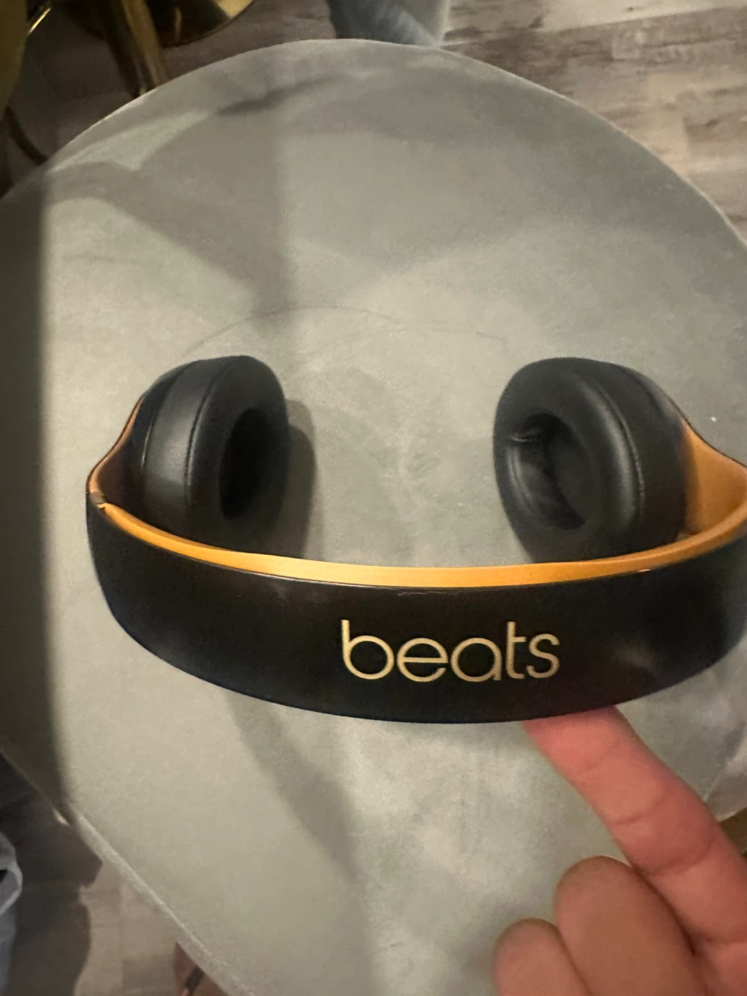 Beats Studio3 Wireless Over-Ear Headphones - Black/Tan