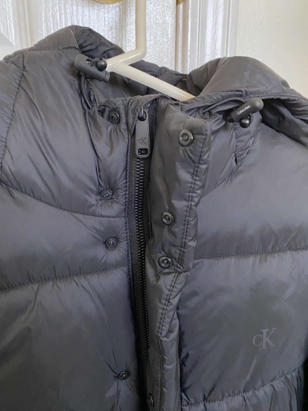 Calvin Klein Jeans Puffer Jacket - Black, Size M - photo 5