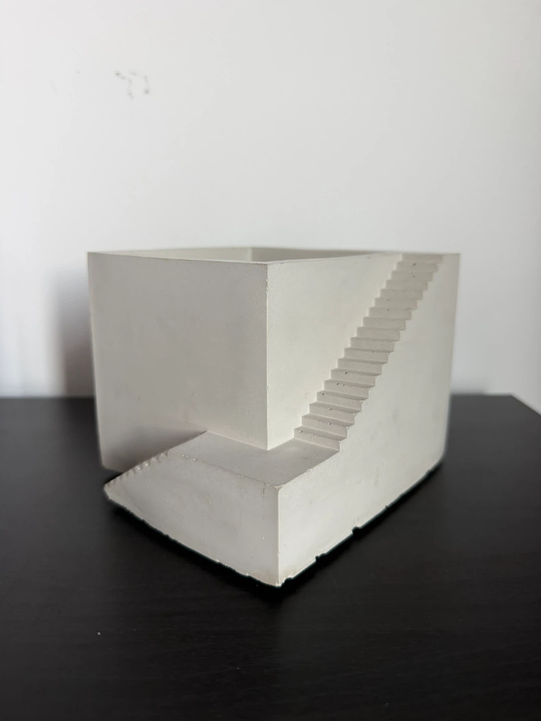Concrete Planter with Staircase Design