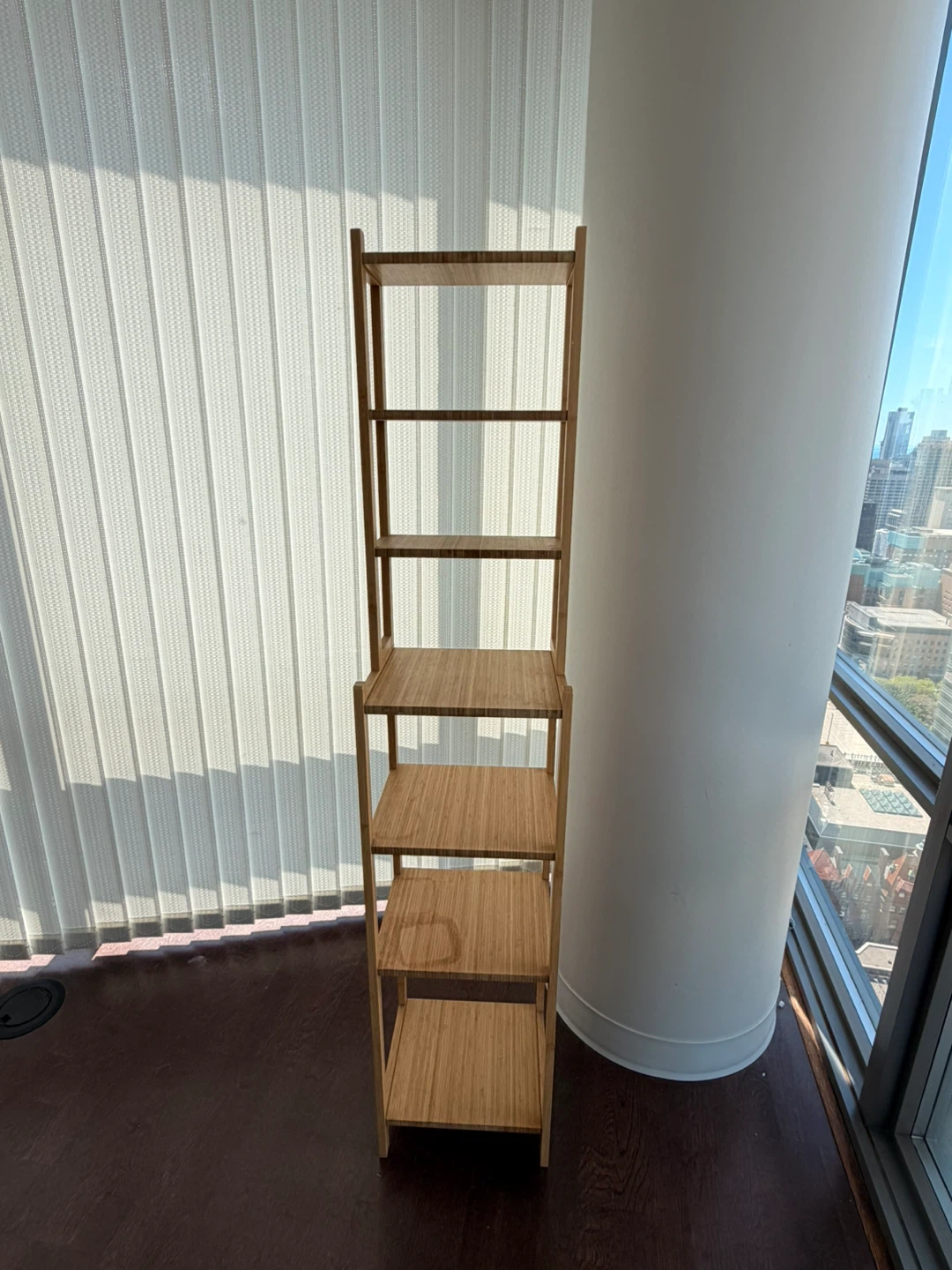 Bamboo 7-Tier Ladder Shelf