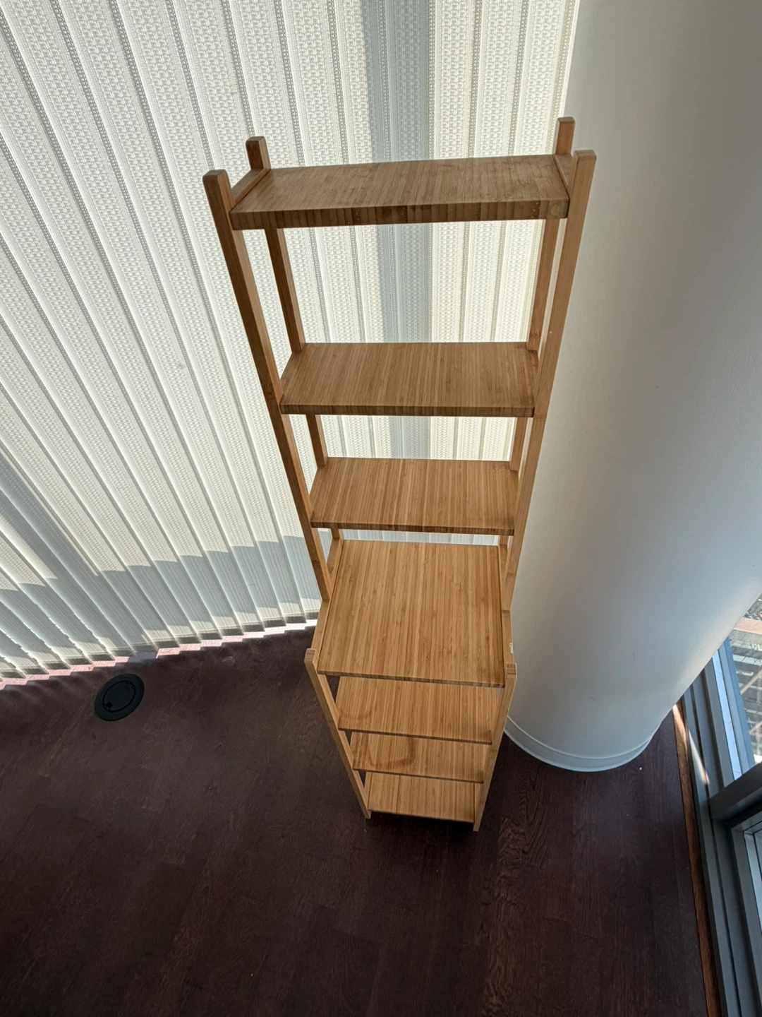 Bamboo 7-Tier Ladder Shelf - photo 2