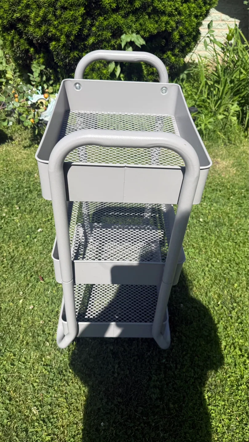 3-Tier Rolling Utility Cart - photo 2