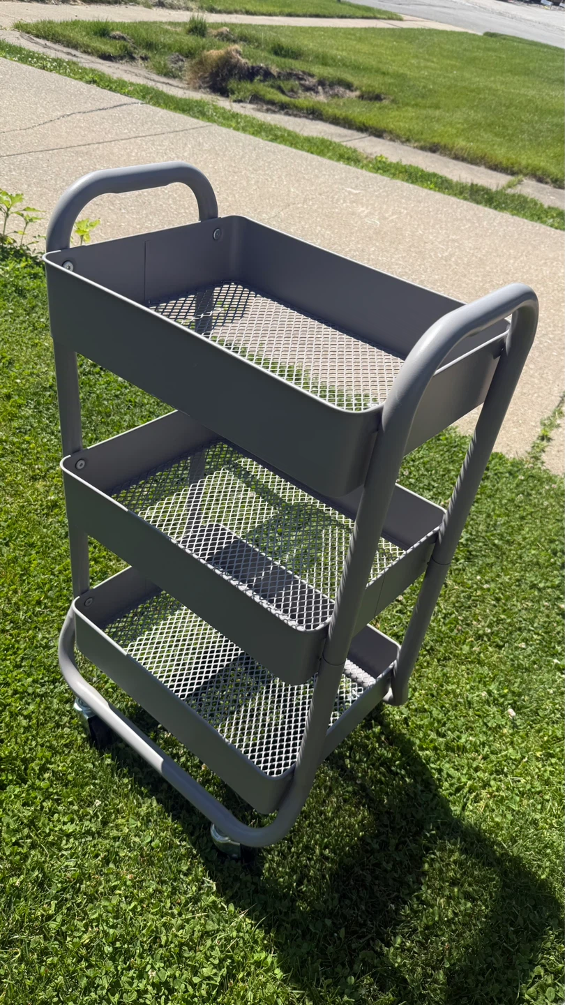3-Tier Rolling Utility Cart - photo 4