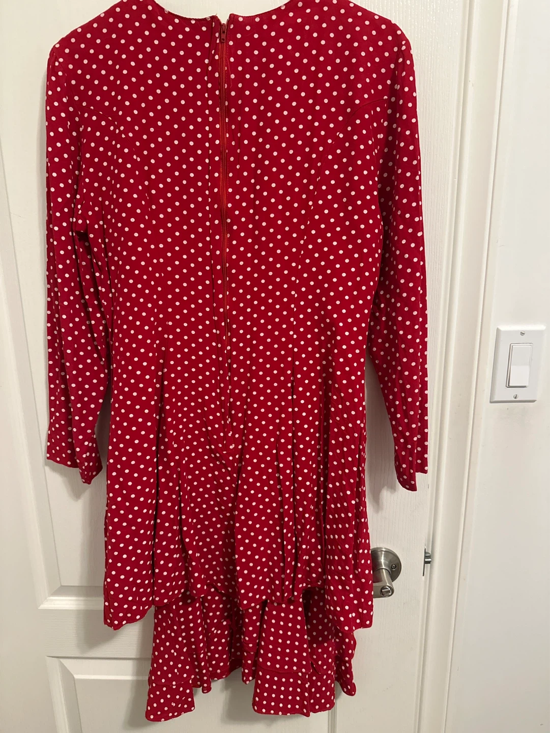Red Polka Dot Dress - photo 2