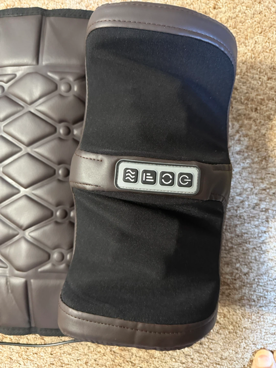 Shiatsu Massage Mat with Heat & Foot Roller - photo 3