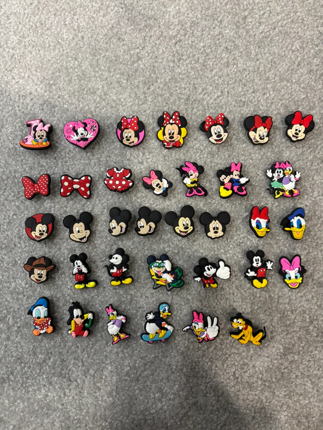 MICKEY MOUSE JIBBITZ CROCS CHARMS $1 EACH