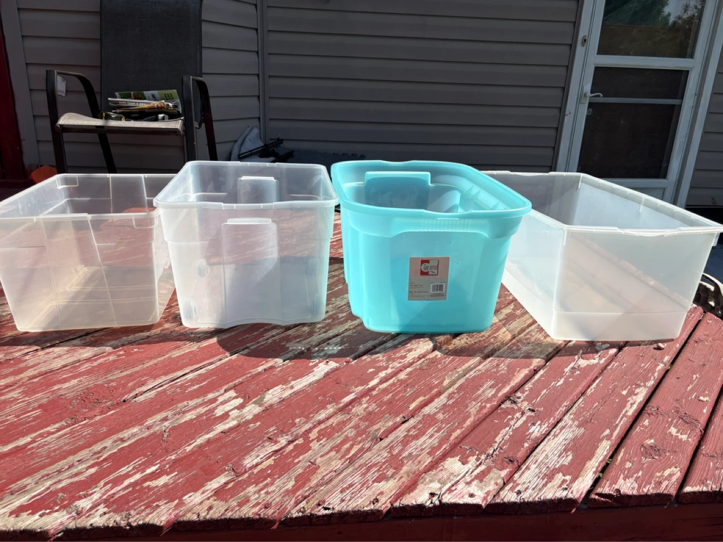 Plastic Storage Bins