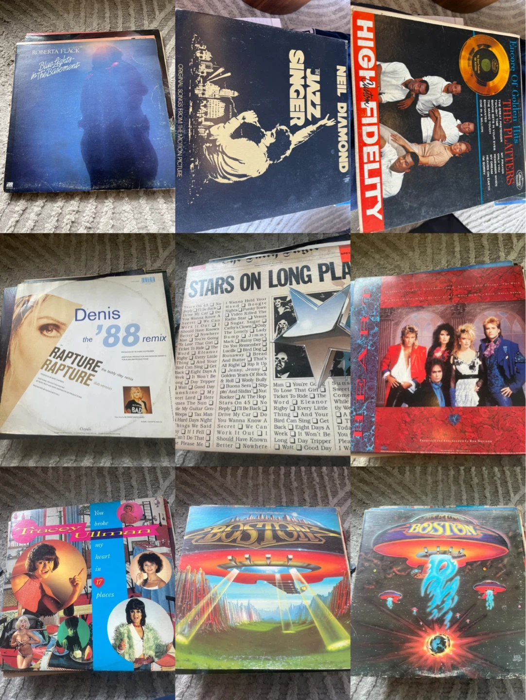 $7 each Collection of Vinyl Records
