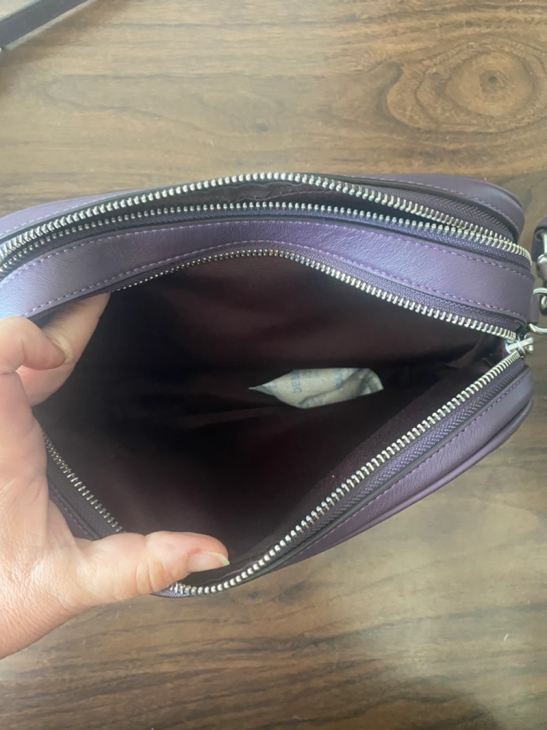 Coach Puffy Shoulder Bag - Purple - photo 3