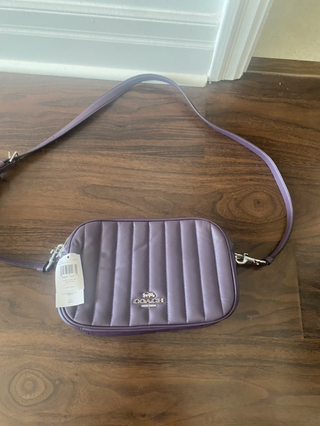 Coach Puffy Shoulder Bag - Purple