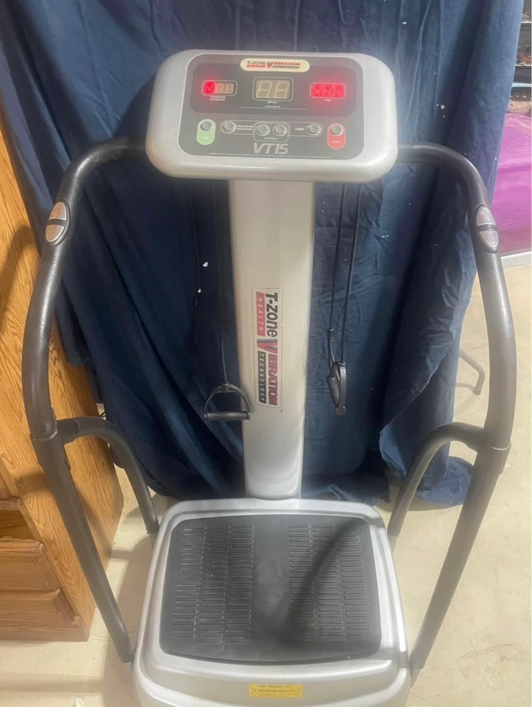 T-Zone Vibration VT15 Whole Body Vibration Machine