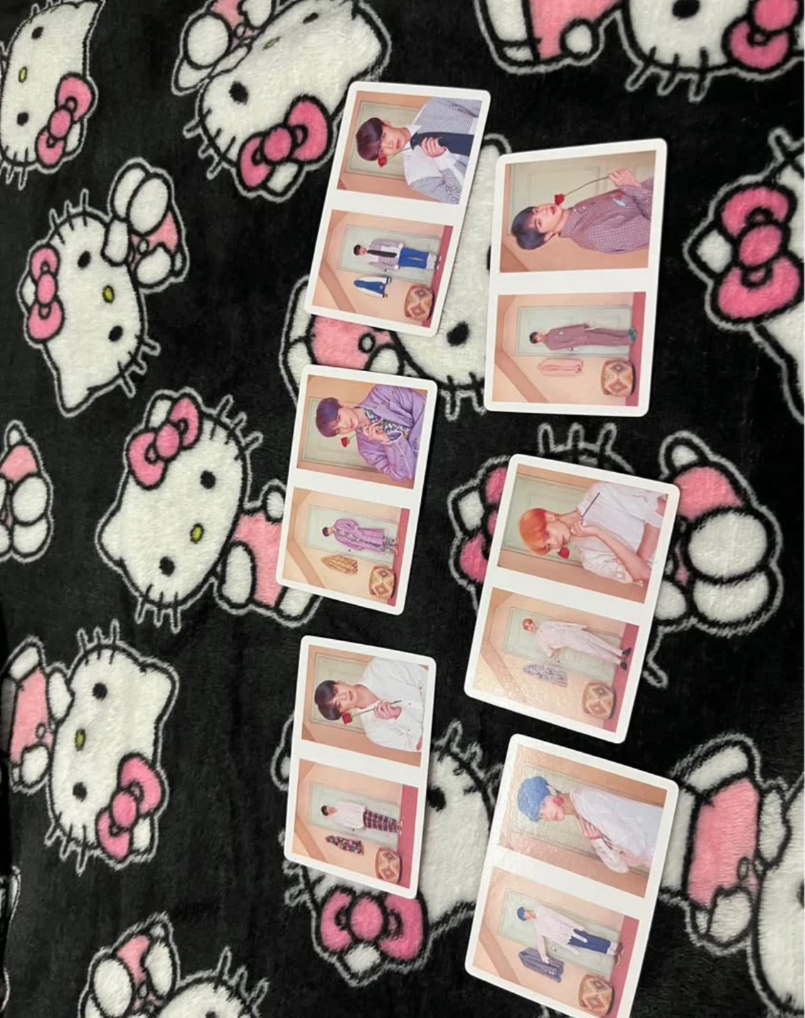 BTS photo cards