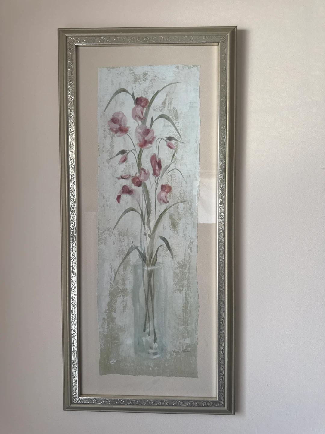 Framed Floral Art Print