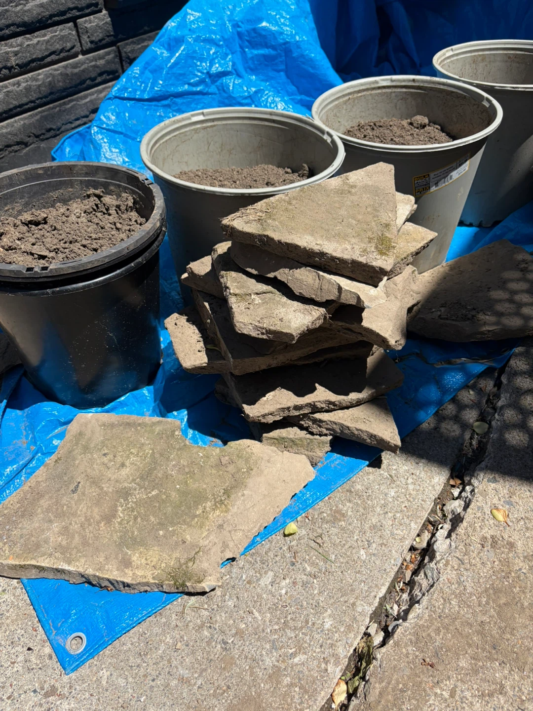 Approx. 10-15 Flagstone Pavers