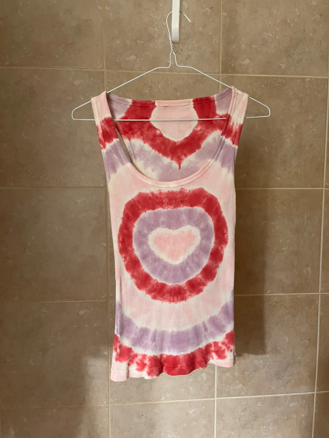 S size  Heart Tank Top