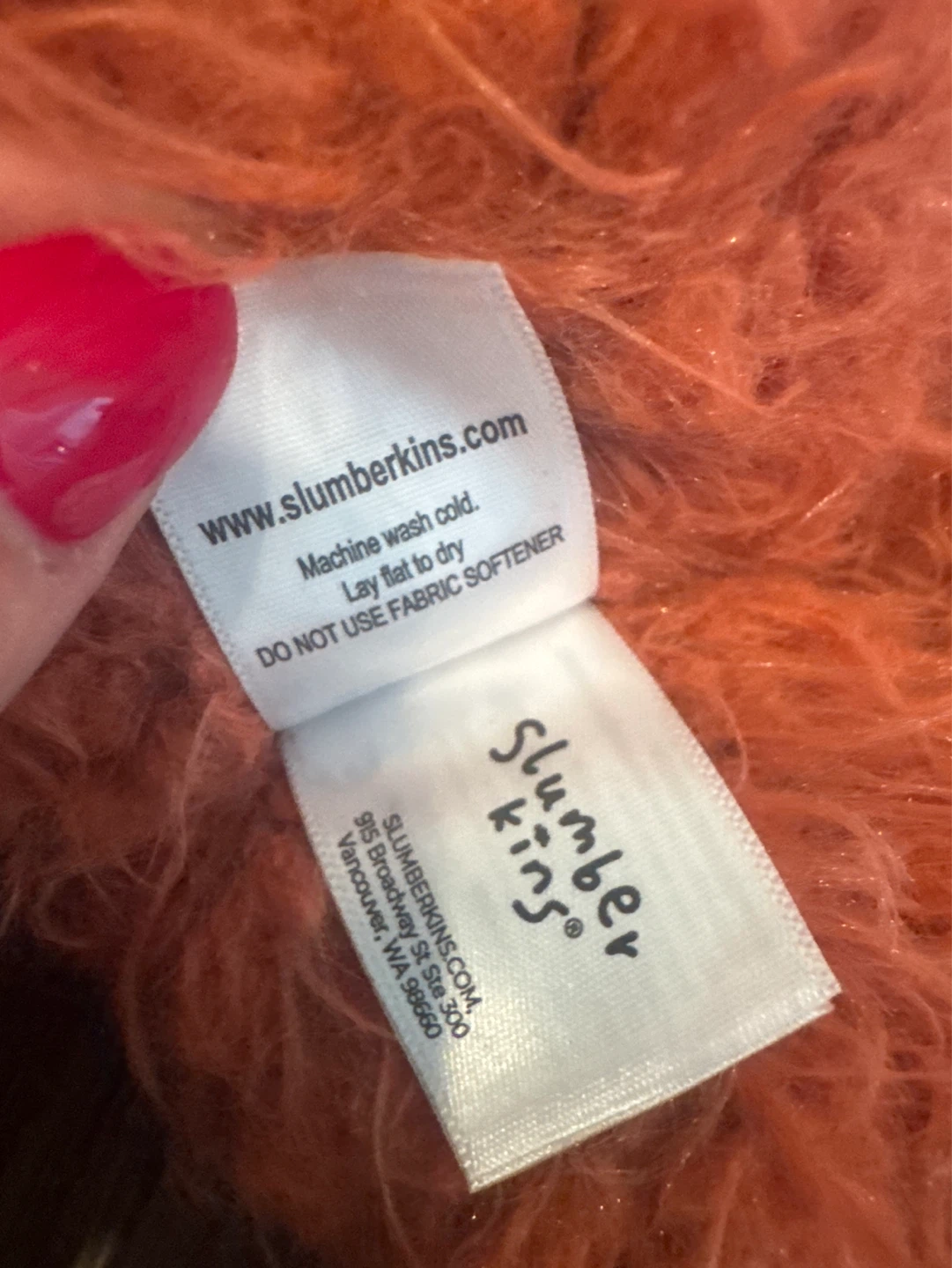 Slumberkins Orange Creature Plush Toy - photo 4