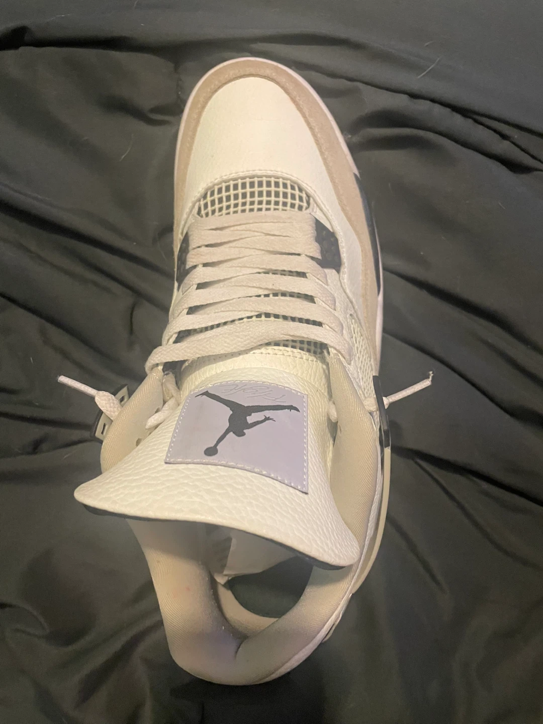 Air Jordan 4 Retro military blacks - photo 2