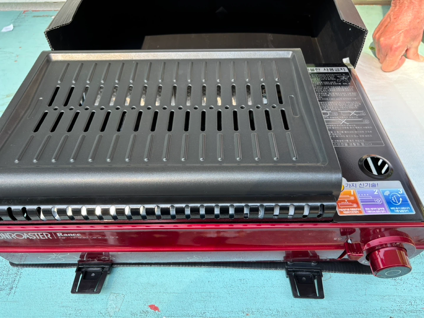 Sunroaster Rance Portable Gas Grill/Griddle - photo 2
